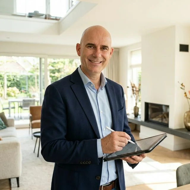 Léon Janssen evalueert een woning